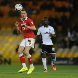Aaron Wilbraham in Action Print