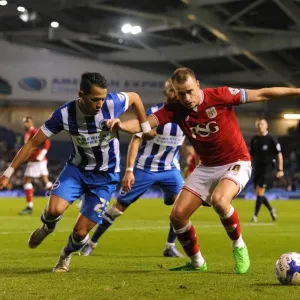 Aaron Wilbraham Faces Off Against Liam Rosenior Print