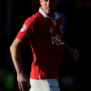 Aaron Wilbraham Scores at Ashton Gate Print