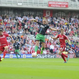 Aaron Wilbraham's Close Call: Middlesbrough vs. Bristol City, Sky Bet Championship (22/08/2015)