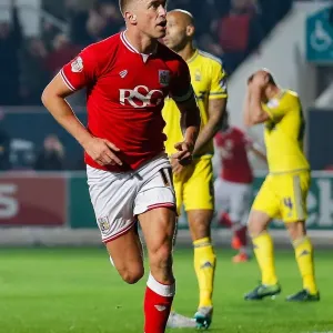 Aaron Wilbraham's Double Print: Ashton Gate Moment Aaron Wilbraham's Double Print: Ashton Gate Moment