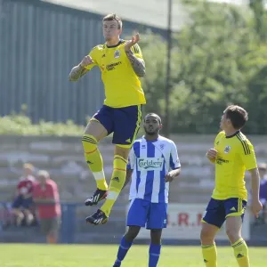 Aden Flint in Action: Bristol City vs. Clevedon Town, 2013 Aden Flint in Action: Bristol City vs. Clevedon Town, 2013