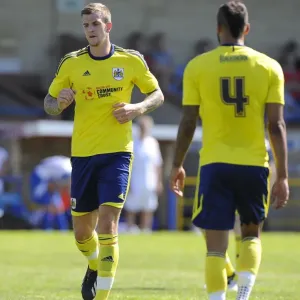 Aden Flint in Action: Bristol City vs. Clevedon Town, 2013 Aden Flint in Action: Bristol City vs. Clevedon Town, 2013