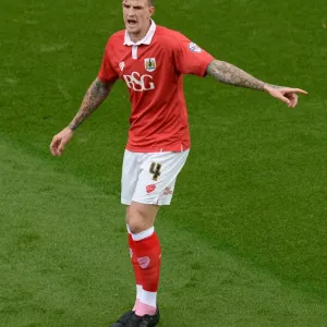 Aden Flint in Action: Bristol City vs Chesterfield, Sky Bet League One, Ashton Gate