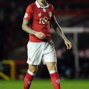 Bristol City's Aden Flint in Print Bristol City's Aden Flint in Print