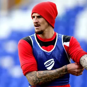 Aden Flint of Bristol City in Action Against Birmingham City, 2016 Aden Flint of Bristol City in Action Against Birmingham City, 2016