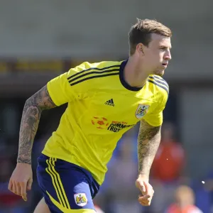 Aden Flint of Bristol City in Action against Clevedon Town, Pre-Season Friendly, 2013 Aden Flint of Bristol City in Action against Clevedon Town, Pre-Season Friendly, 2013