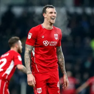 Aden Flint Print - Bristol City vs Derby County, 11/02/2017 Aden Flint Print - Bristol City vs Derby County, 11/02/2017