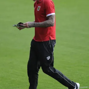 Aden Flint Print - Bristol City at Vale Park, September 16, 2014