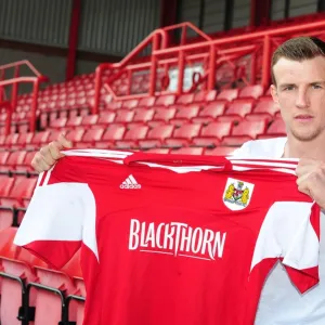 New Signings Photographic Print Collection: Aden Flint new signing