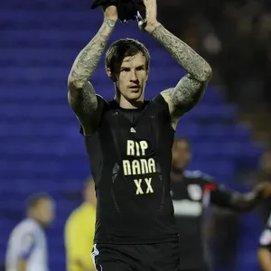 Aden Flint Pays Tribute: Bristol City vs Tranmere, 16-11-2013 Aden Flint Pays Tribute: Bristol City vs Tranmere, 16-11-2013