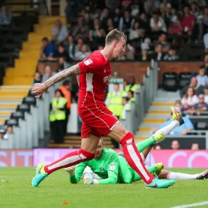 Aden Flint Scores Brace Print - Bristol City FC EFL Championship Photo Aden Flint Scores Brace Print - Bristol City FC EFL Championship Photo