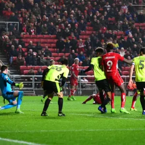 Aden Flint Scores the Winning Goal Print Aden Flint Scores the Winning Goal Print