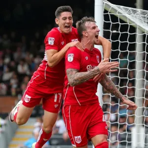 Aden Flint Print: Bristol City's 0-4 Win over Fulham Aden Flint Print: Bristol City's 0-4 Win over Fulham