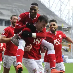 Aden Flint's Double Joy: First Goal and Team Celebration vs. Ipswich Town at Ashton Gate Aden Flint's Double Joy: First Goal and Team Celebration vs. Ipswich Town at Ashton Gate