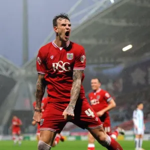 Aden Flint's Euphoric Goal Celebration: Huddersfield vs. Bristol City, Sky Bet Championship (December 12, 2015) Aden Flint's Euphoric Goal Celebration: Huddersfield vs. Bristol City, Sky Bet Championship (December 12, 2015)