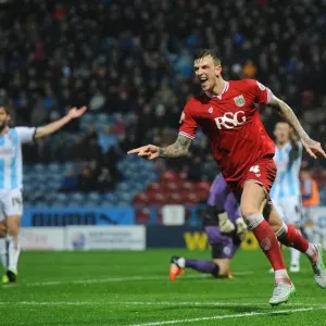 Aden Flint's Euphoric Goal Celebration: Huddersfield vs. Bristol City, Sky Bet Championship (December 12, 2015) Aden Flint's Euphoric Goal Celebration: Huddersfield vs. Bristol City, Sky Bet Championship (December 12, 2015)