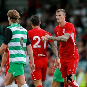Aden Flint Goal Print - Bristol City Takes the Lead Aden Flint Goal Print - Bristol City Takes the Lead