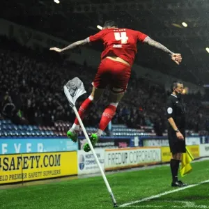 Aden Flint's Goal Celebration: Huddersfield Town vs. Bristol City, Sky Bet Championship (12/12/2015) Aden Flint's Goal Celebration: Huddersfield Town vs. Bristol City, Sky Bet Championship (12/12/2015)