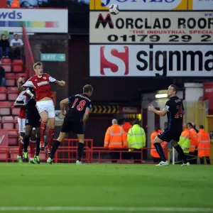 Aden Flint's Header: Bristol City vs Crystal Palace, Capital One Cup 2013