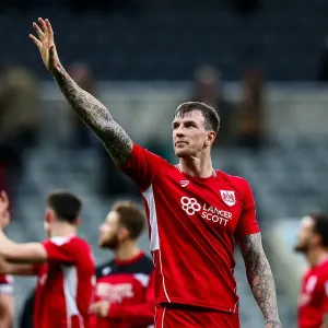 Aden Flint Print - Newcastle United vs. Bristol City 2-2 Draw (25/02/2017)