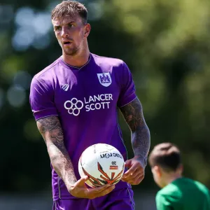 Aden Flint's Intense Scrutiny: Guernsey FC vs. Bristol City, 2017 Aden Flint's Intense Scrutiny: Guernsey FC vs. Bristol City, 2017