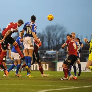 Aden Flint's Late Threat: Oldham Athletic vs. Bristol City, Sky Bet League One Aden Flint's Late Threat: Oldham Athletic vs. Bristol City, Sky Bet League One