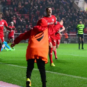 Aden Flint Print - Bristol City Goal Celebration Aden Flint Print - Bristol City Goal Celebration