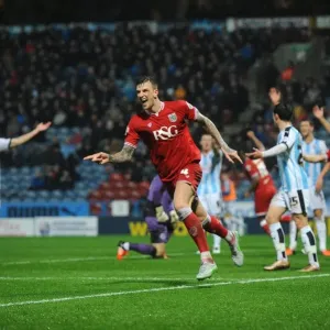 Aden Flint's Thrilling Goal Celebration: Huddersfield Town vs. Bristol City, Sky Bet Championship (December 12, 2015) Aden Flint's Thrilling Goal Celebration: Huddersfield Town vs. Bristol City, Sky Bet Championship (December 12, 2015)