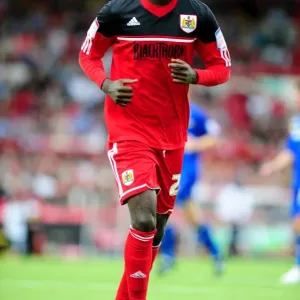 Adomah in Action: Bristol City vs. Cardiff City Championship Clash at Ashton Gate, 2012 Adomah in Action: Bristol City vs. Cardiff City Championship Clash at Ashton Gate, 2012