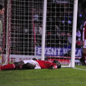 Adomah in Action: Bristol City vs Preston North End, Championship Football Match at Ashton Gate Stadium (06/11/2010) Adomah in Action: Bristol City vs Preston North End, Championship Football Match at Ashton Gate Stadium (06/11/2010)