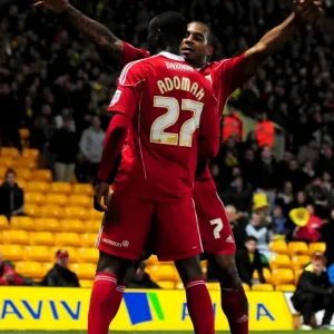 Season 10-11 Prints: Norwich City V Bristol City