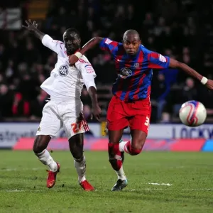 Adomah Foul: Crystal Palace vs. Bristol City Championship Clash (22/01/2011)