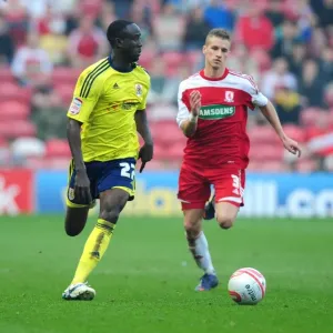 Adomah Sprints Ahead: Middlesbrough vs. Bristol City, 24/03/2012 Adomah Sprints Ahead: Middlesbrough vs. Bristol City, 24/03/2012