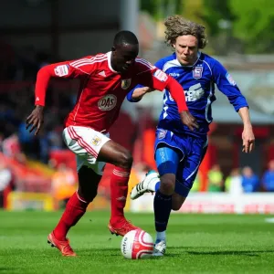 Print of Adomah vs Bullard in Championship Clash
