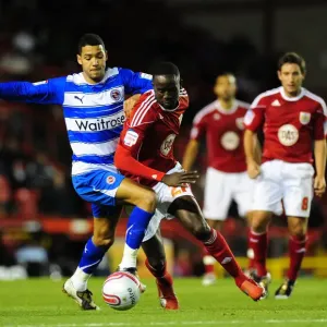 Print of Albert Adomah and Jobi McAnuff in Action
