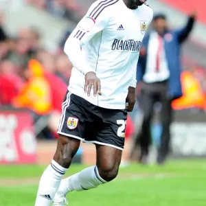 Adomah's Determination: Charlton Athletic vs. Bristol City, Npower Championship, 04/05/2013 Adomah's Determination: Charlton Athletic vs. Bristol City, Npower Championship, 04/05/2013
