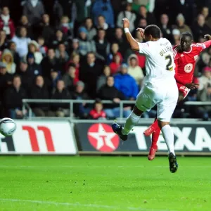 Adomah's Dramatic Near-Miss: Swansea City vs. Bristol City Championship Showdown (10/11/2010)