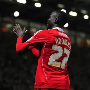 Bristol City FC Print: Adomah's Equalizer