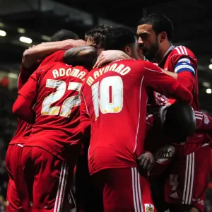 Adomah's Equalizer Print: A Championship Match Photograph
