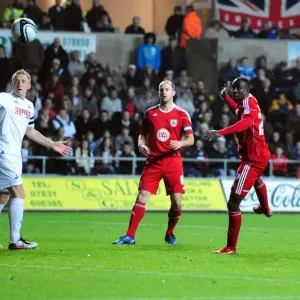 Adomah's Near-Miss: Swansea City vs. Bristol City (10/11/2010)