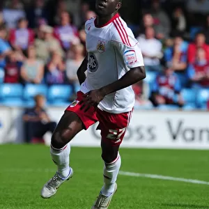 Adomah's Thrilling Goal Celebration: Scunthorpe United vs. Bristol City (Championship 2010)