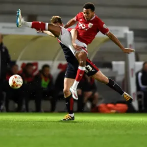 Aerial Clash Print: Bristol City vs. Rotherham United, 05/04/2016 Aerial Clash Print: Bristol City vs. Rotherham United, 05/04/2016