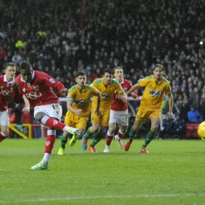 Agard's Penalty Denied: Bristol City vs Yeovil Town, 2014 - Jed Steer's Save Agard's Penalty Denied: Bristol City vs Yeovil Town, 2014 - Jed Steer's Save