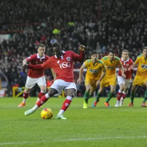 Agard's Penalty Saved: Bristol City vs Yeovil Town, 2014 Agard's Penalty Saved: Bristol City vs Yeovil Town, 2014