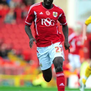 Albert Adomah in Action Print