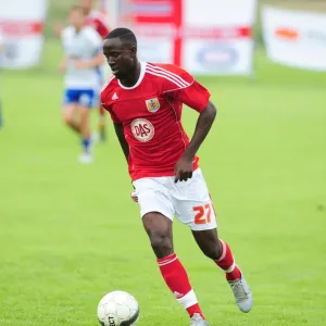 Albert Adomah in Action: Vallens IF vs. Bristol City Albert Adomah in Action: Vallens IF vs. Bristol City