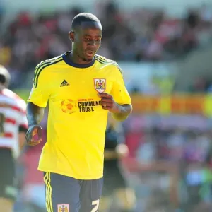Albert Adomah Print - Bristol City League Cup Goal