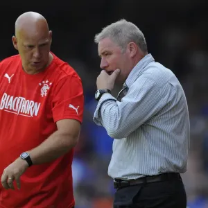 Ally McCoist Leads Glasgow Rangers at Ashton Gate Stadium (2013) - Bristol City vs Glasgow Rangers Pre-Season Friendly