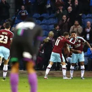 Andre Gray's Goal: Burnley Takes 1-0 Lead Over Bristol City Andre Gray's Goal: Burnley Takes 1-0 Lead Over Bristol City